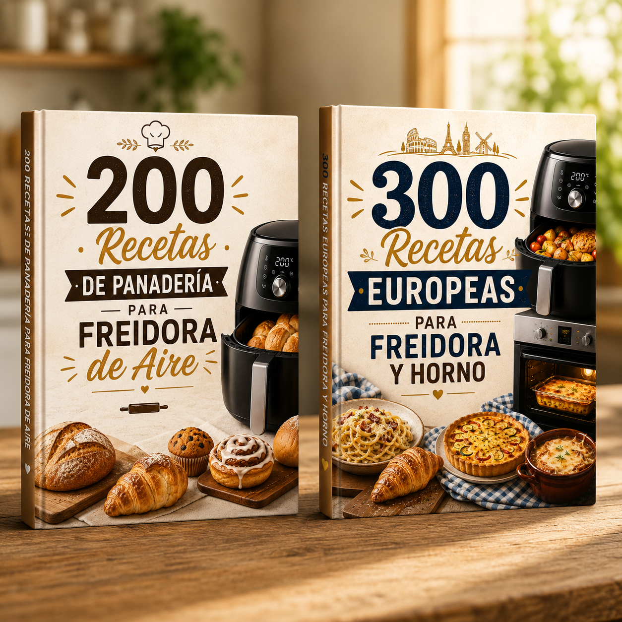 Pack Completo: Recetas de Panadería + Recetas Europeas